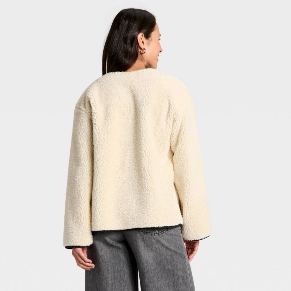 Faux-Shearling Coat from Universal Thread - NWT s… - image 2